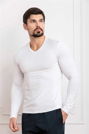 Camiseta Thermo Fine Masc. Gola V (144RF) 144RF