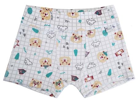 CUECA BOXER INFANTIL C/ CÓS COTTON ESTAMPADO (367C5) 367C5