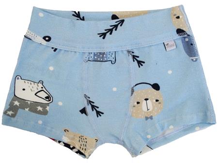 CUECA BOXER INFANTIL C/ CÓS COTTON ESTAMPADO (367C5) 