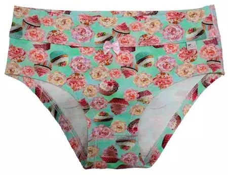 CALCINHA JUVENIL COTTON ESTAMPADA (964C5) 964C5