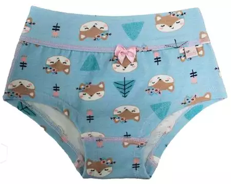 CALCINHA INFANTIL COTTON ESTAMPADO (464C5) 464C5