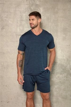 Pijama Ultrafine Masc. Curto (111P4) 111P4