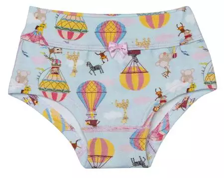 CALCINHA INFANTIL COTTON ESTAMPADO (464C5) 464C5