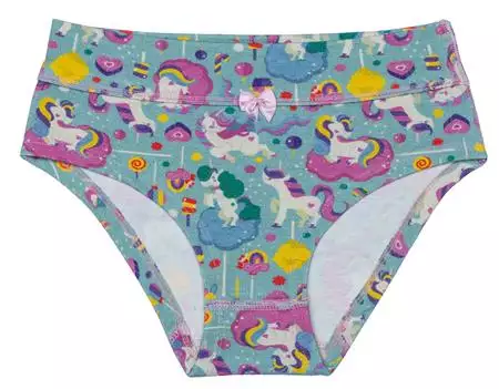 CALCINHA JUVENIL COTTON ESTAMPADA (964C5) 964C5