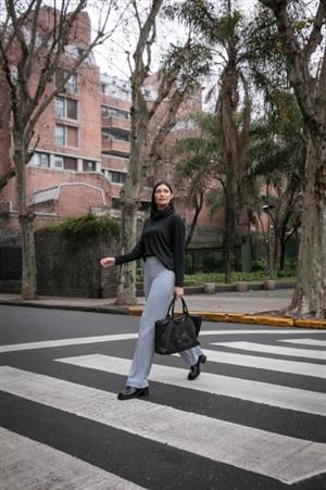 Blusão Thermo Canelado Fem. Gola Alta (204RC) 