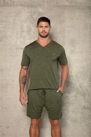 Pijama Ultrafine Masc. Curto (111P4) 