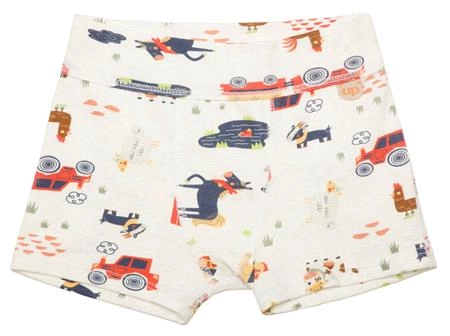 CUECA BOXER INFANTIL C/ CÓS COTTON ESTAMPADO (367C5) 367C5