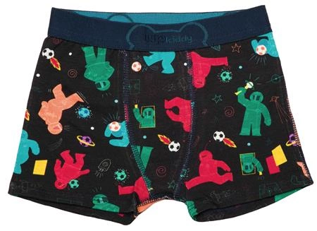CUECA BOXER INFANTIL COTTON ESTAMPADO (361C5) 361C5
