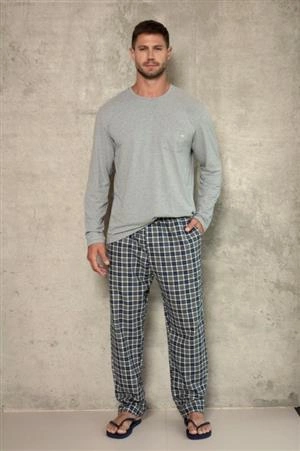 Pijama Flanela Masc. Longo (115FX) 115FX