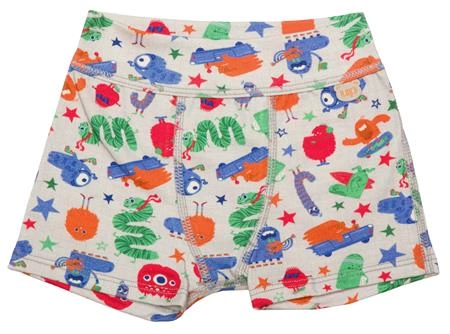 CUECA BOXER INFANTIL C/ CÓS COTTON ESTAMPADO (367C5) 367C5