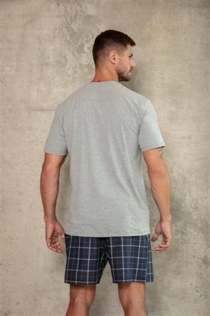 Pijama Algodão Egípcio Masc. Curto (112TX) 