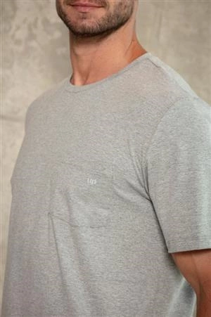 Pijama Algodão Egípcio Masc. Curto (112TX) 