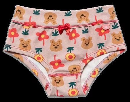 Calcinha Algodão Estampada Infantil (464C5) 464C5