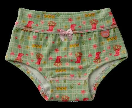 Calcinha Algodão Estampada Infantil (464C5) 464C5