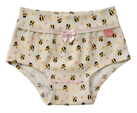 Calcinha Algodão Estampada Infantil (464C5) 