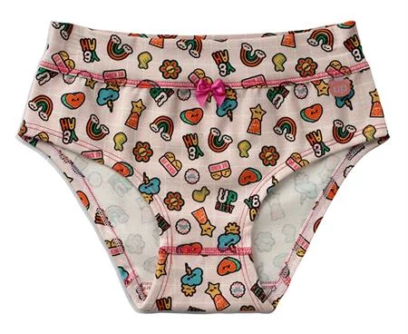 Calcinha Algodão Estampada Juvenil (964C5) 964C5