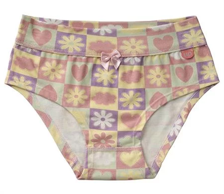 Calcinha Algodão Estampada Juvenil (964C5) 964C5