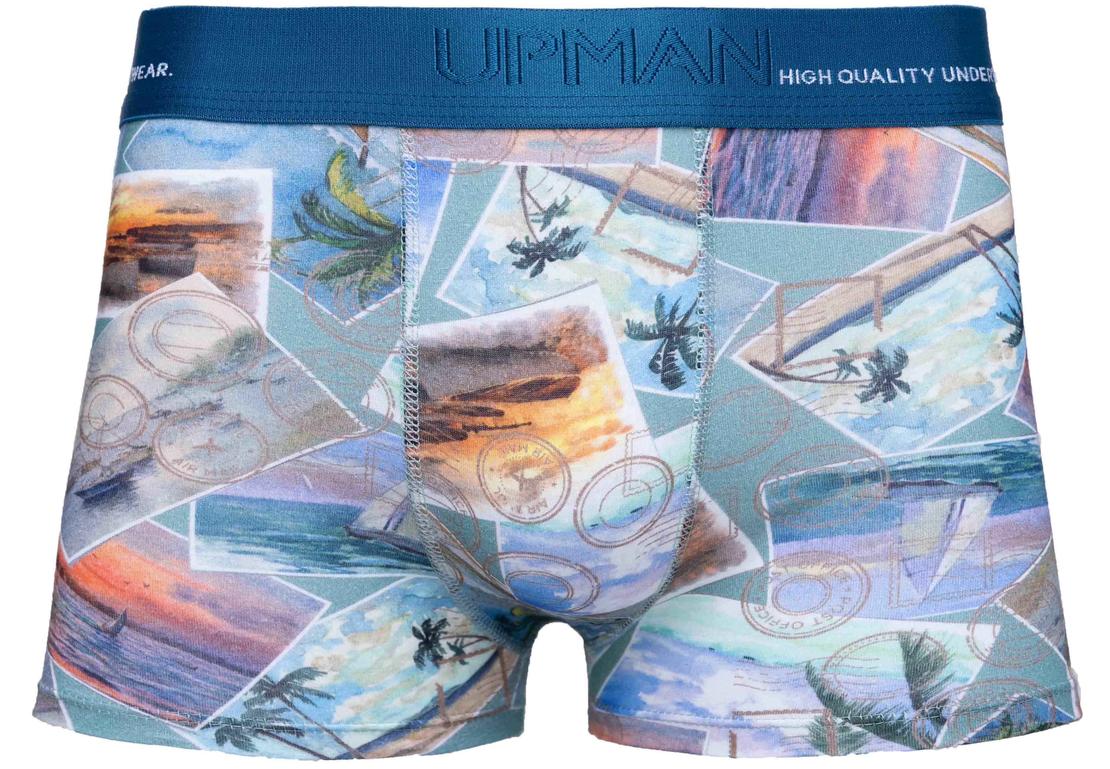 CUECA BOXER JUVENIL COTTON ESTAMPA DIGITAL EXCLUSIVA (REF 561C6) Upman