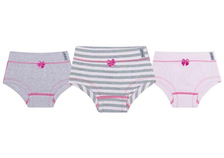 KIT C/ 3 CALCINHAS INFANTIL COTTON (4K3C1) 4K3C1