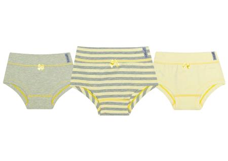 KIT C/ 3 CALCINHAS INFANTIL COTTON (4K3C1) 4K3C1