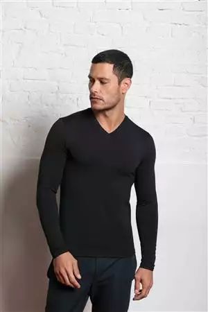 Camiseta Thermo Fine Masc. Gola V (144RF) 