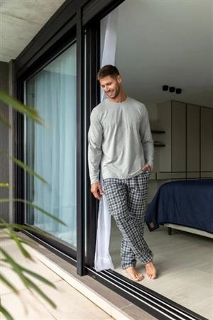 Pijama Flanela Masc. Longo (115FX)