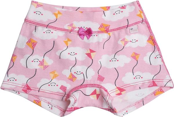 CALCINHA BOXER INFANTIL COTTON ESTAMPADA (467C5) 467C5