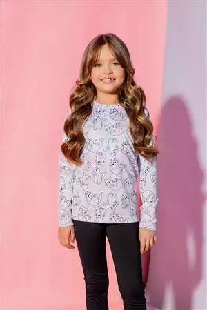 Camiseta Estampada Thermo Power Infantil Unissex (348RT) 