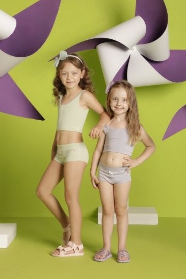 CALCINHA INFANTIL COTTON COSTURA EXPOSTA (464C1) 464C1