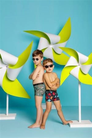 Cuequinha Algodão Estampada Infantil C/ Elástico (361C5) 